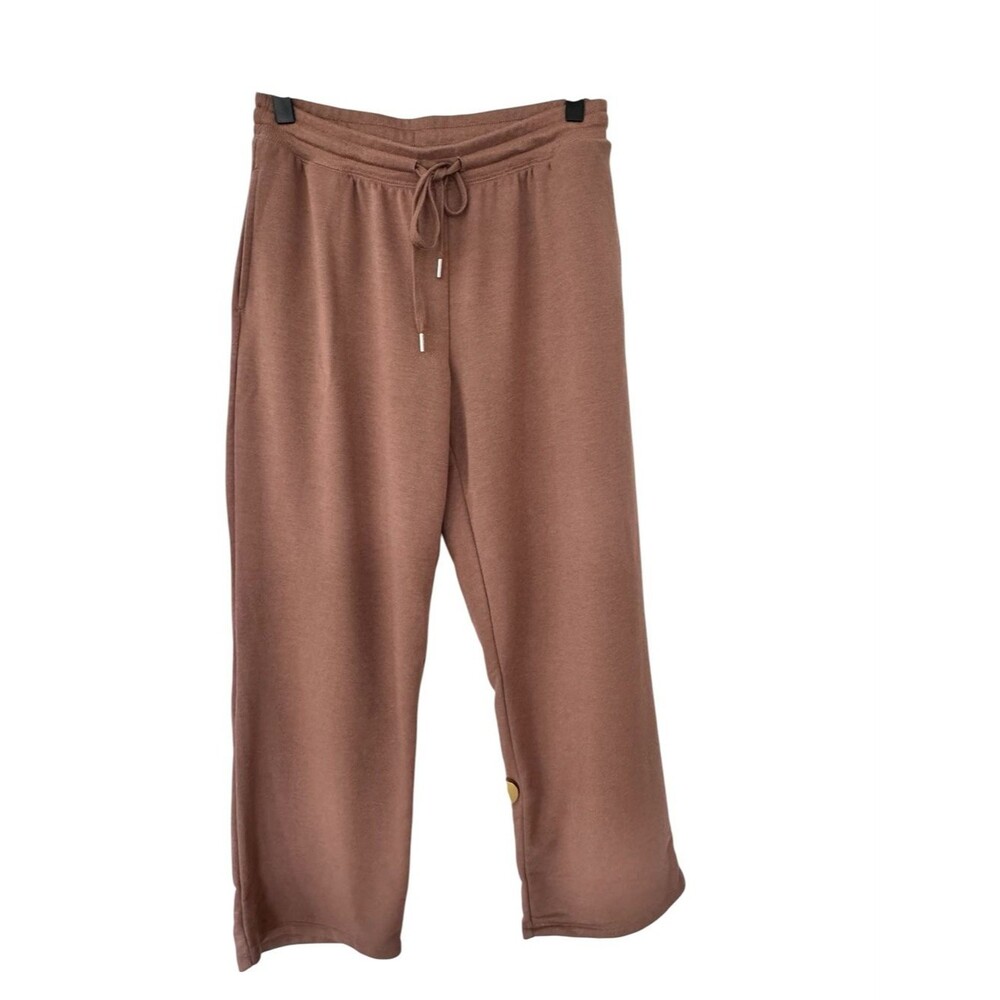 Joyspun Women's Drawstring Brown Lounge Pants - XS (would fit Small)